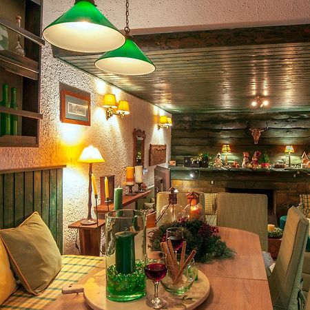Dandy Villas Agoriani - Chalet Ivoni - Fireplace เอปตาโลฟอส ภายนอก รูปภาพ