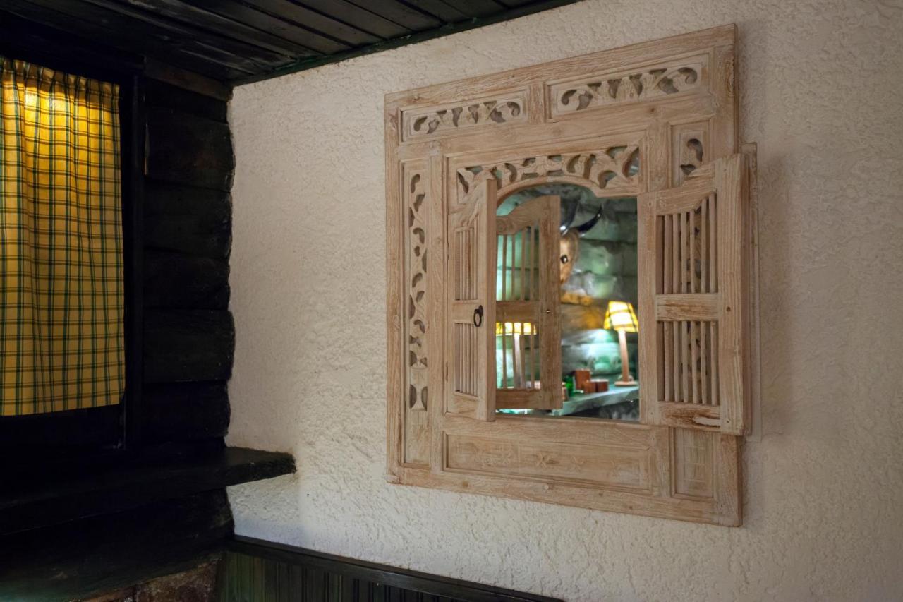 Dandy Villas Agoriani - Chalet Ivoni - Fireplace เอปตาโลฟอส ภายนอก รูปภาพ